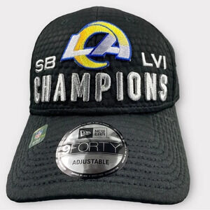 Los angeles rams New Era Super Bowl LVI Champions 9FORTY Snapback Adjustable Hat